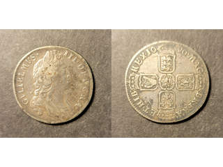 Great Britain William III (1694-1702) 1 shilling 1696, F-VF