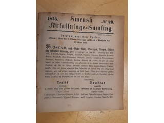 Literature. International Postal Treaty with associated expedition regulations, Bern …