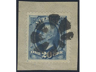 Sweden. Facit 56. FINLAND. Finnish figure cancellation (Laitinen 441) used in Turku, on …