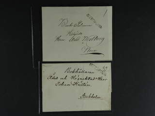 Sweden. D county. NYKÖPING, straight postmark. Letter dated "19 mars 1830" sent to Nora. …