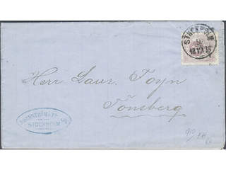 Fräsch trycksak i första viktklassen till NORGE med 6 öre ringtyp