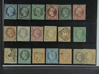 France. Used 1852–1870. All different, e.g. Mi 9-11, 16, 18, 23, 25-26, and 31. Mostly …