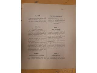 Literature. Agreement Sweden–Belgium regarding the exchange of parcels, with associated …