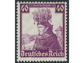 Germany Reich. Michel 588–97 ★★ , 1935 Charity - Folk costumes SET (10). EUR 180
