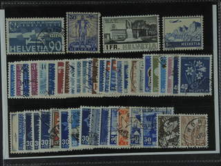 Switzerland. Used 1928–51. All different, e.g. Mi 258, 296, 324, 394, 434, 528, 548-49, …