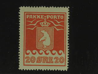 Denmark Greenland. Facit P9 I ★★ , 20 øre red. Good centering.