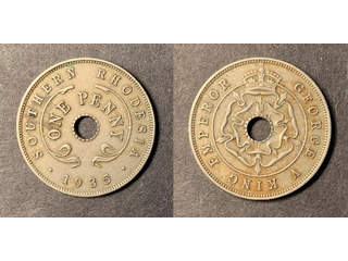 Sydrhodesia George V (1910-1936) 1 penny 1935, VF