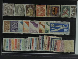 Switzerland. ★ 1881–1947. All different, e.g. Mi 57 (★), 61, 108, 129, 143-45, 181-82, …
