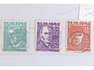 Germany, Soviet zone. Michel 20–22 used, 1945 Victims of fascism SET (3). All cancelled …