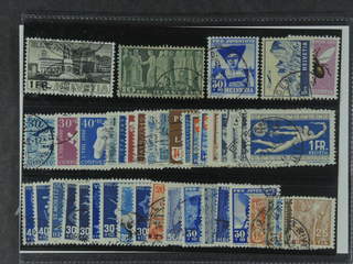 Switzerland. Used 1924–50. All different, e.g. Mi 324, 330v, 362, 394, 474, 548-49, and …