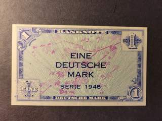 German Federal Republic 1 mark 1948, AU