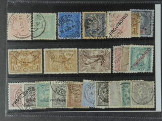 Portugal. Used 1880-1898. All different, e.g. Mi 62, 73, 76-77, 83, 104-05, 116,. Mostly …