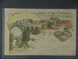 Germany Reich. PostcardGruss Aus. Blankenburg, used card sent from BLANKENBURG 29.7.97 …