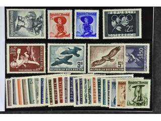 Austria. ★★ 1948–55. All different, e.g. Mi 910-11, 926, 969, 972, 985-86, 1006, …
