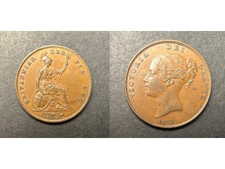 Storbritannien Queen Victoria (1837-1901) 1 penny 1847, AU
