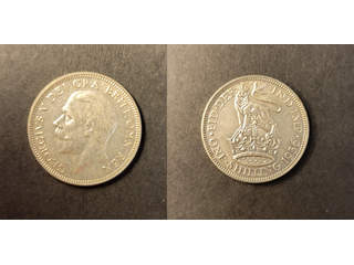 Storbritannien George V (1910-1936) 1 shilling 1936, UNC