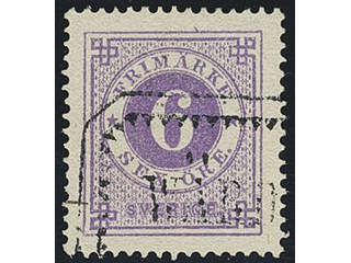 Sweden. Facit 20. WÄRDE. EXCELLENT centering.
