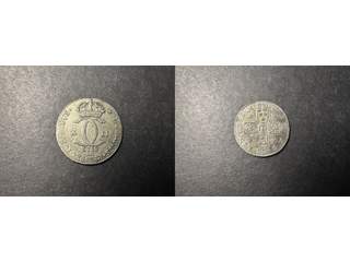 Sverige Karl XII (1697-1718) 1 carolin 1718, 1+