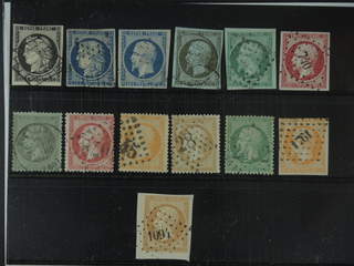 France. Used 1849–1862. All different, e.g. Mi 3-4, 9-11, 16, 18, and 23. Mostly good …