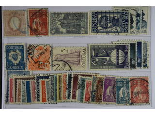 Portugal. Used 1870-1952. All different, e.g. Mi 36, 286, 557, 580, 605, 641, 751, 779. …