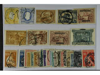 Portugal. Used 1870–1920. All different, e.g. Mi 40, 45, 104, 106, 145, 186, 189, 194, …