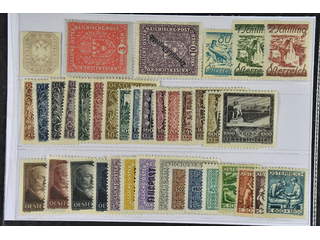 Austria. ★ 1863–1928. All different, e.g. Mi 29, 137B, 205 I, 246 IA, 418-24A, 433-41, …