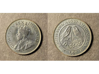 South Africa George V (1910-1936) 1/4 penny 1932, UNC