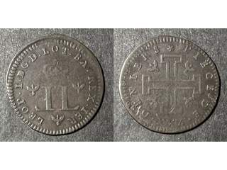 Frankrike - Lorraine Leopold I (1697-1729) 30 deniers ND, VF