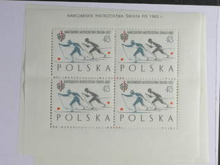 Poland. Michel 1294–96C ★★ , 1962 Ski World Champ. I SET perf 11 × 11½ (3). MINISHEET …