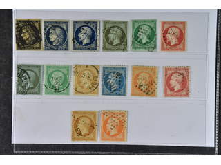 France. Used 1849–1862. All different, e.g. Mi 3-4, 9-11, 16, 18-23. Mostly good …