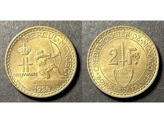 Monaco 2 francs 1926, UNC