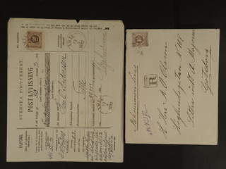 Sweden. Facit 47 cover , 30 öre on four postal items, of which one registered cover and …