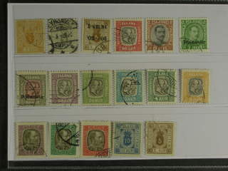 Iceland. Used 1876-1936. Officials ,All different, e.g Tj 10-11, 16, 38, 52, 56, 58. …