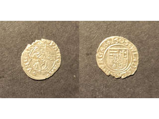 Hungary Wladislaw II (1490-1516) 1 denar 1505, AU/UNC