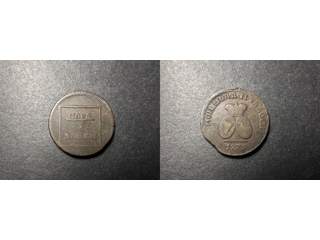 Ryssland - Moldova Catharine II (1762-1796) 3 denga 1772, F-VF