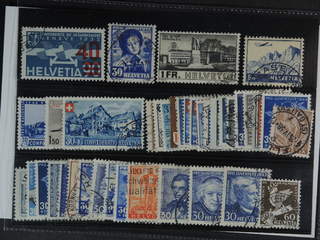 Switzerland. Used 1927-46. All different, e.g. Mi 293, 309, 324, 394, 434, 438, 463. …