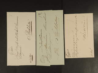 Sweden. D county. NYKÖPING FR.BR. General mail. One letter sent to Västerås, and two …