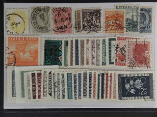 Austria. Used 1860–1955. All different, e.g. Mi 18, 62, 68, 442-44, 446, 586, 884, 952, …