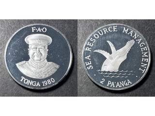 Tonga 2 pa'anga 1980, PROOF