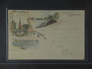 Denmark. PostcardGruss Aus. Copenhagen, "Hilsen fra", used card sent to Finland, with …