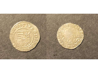 Hungary Ferdinand I (1521-1564) 1 denar 1553, XF