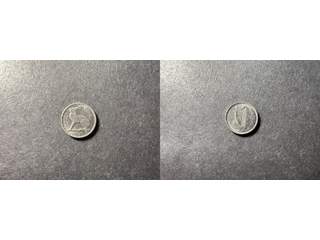 Irland 3 pence 1928, AU/UNC