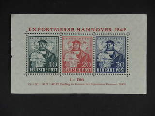 Germany American and British Zone. ★★/★ 1947–49. All different, e.g. Mi 59 I, 64 I, …