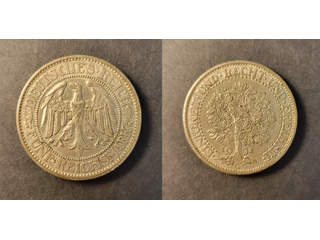 Tyskland 5 mark 1932 G, AU