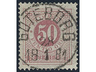 Sweden, Sverige, Sverige, Sverige. Facit 36b used, 50 öre carmine-rose. EXCELLENT …