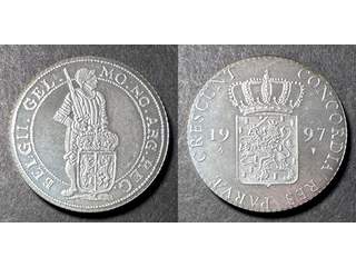 Nederländerna 1 silver ducat 1997, PROOF