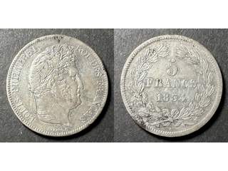 Frankrike Louis Philippe I (1830-1848) 5 francs 1834, AU, Marseilles