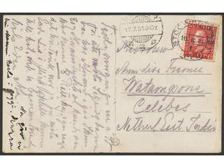 Sweden. Facit 177A cover , 15 öre on postcard sent from STOCKHOLM 16.6.31 to Netherlands …