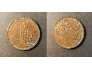 Australien New South Wales. Iredale & Co Token 1 penny ND(1862), VF-XF
