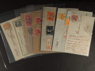 Sweden. Collection cancellations W-county. Postal items 1880–1920s, incl. e.g. registered, …